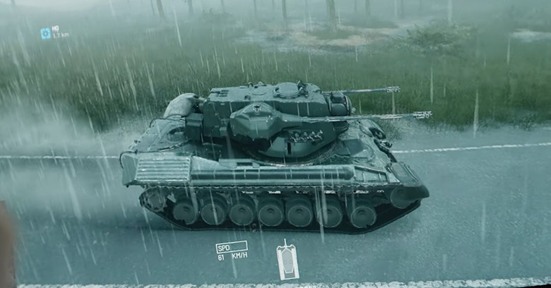 Mobile Anti Air In-game in WARDOGS New Ground Vehicle in WARDOGS Season 2 (In-game image).