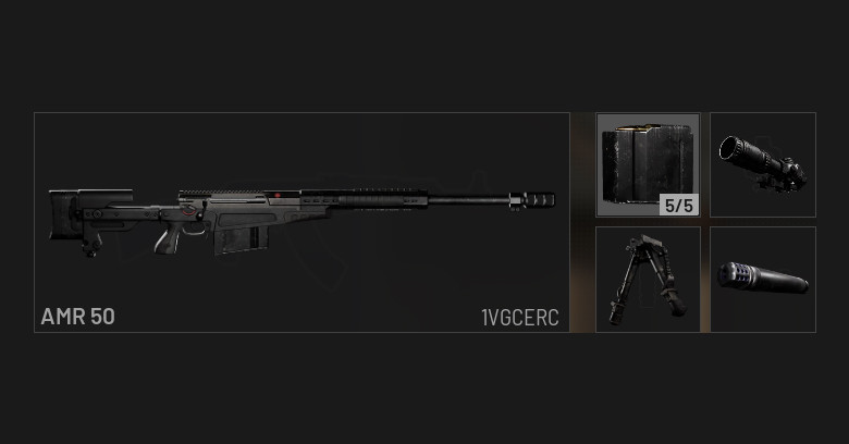 AMR 50 | WARODGS Wardogs best gun: AMR 50.