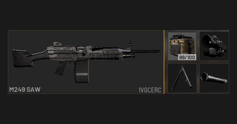 M249 SAW | WARODGS Wardogs best gun: M249 SAW.