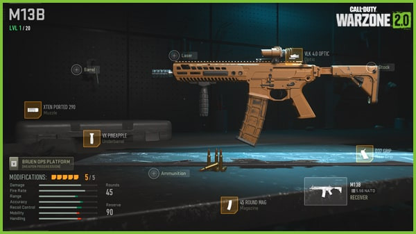 Best M13B Loadout in Warzone 2