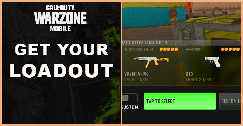 How to get Custom loadout in Warzone Mobile