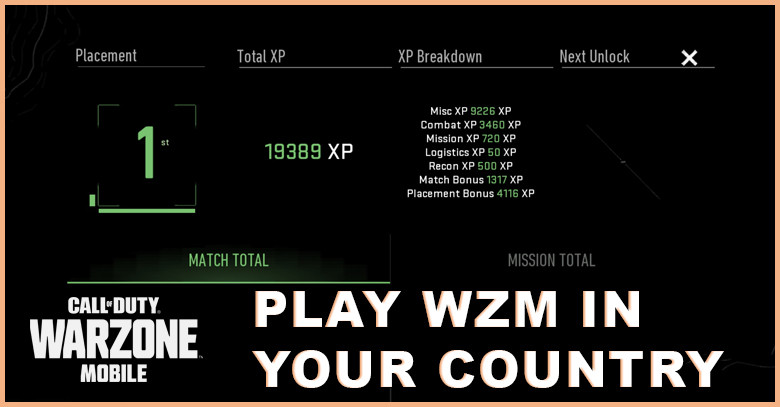 How to Play Warzone Mobile From Your Country + Secret Tip