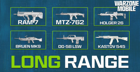 Best Long Range Loadouts for Warzone Mobile Season 3