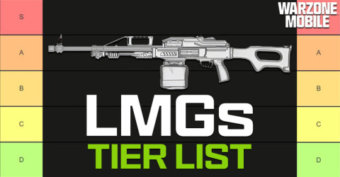 Best LMGs in COD Warzone Mobile Season 3