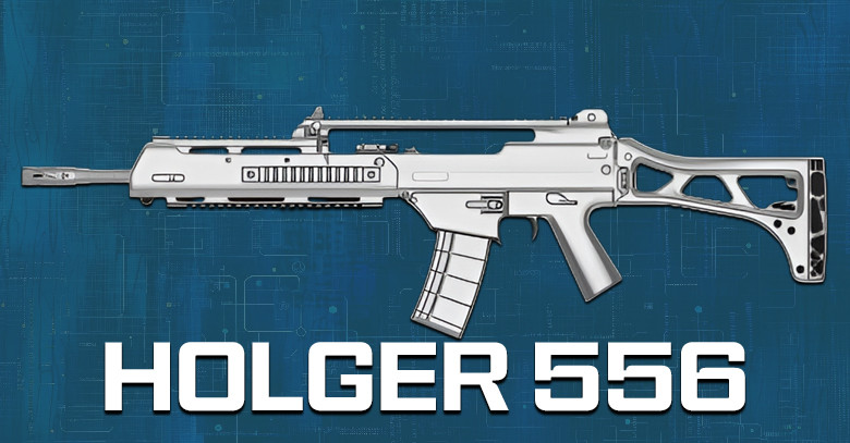 Base version of Holger 556 in WZ Mobile