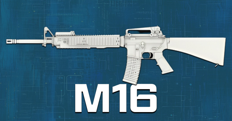 Base version of M16 in WZ Mobile