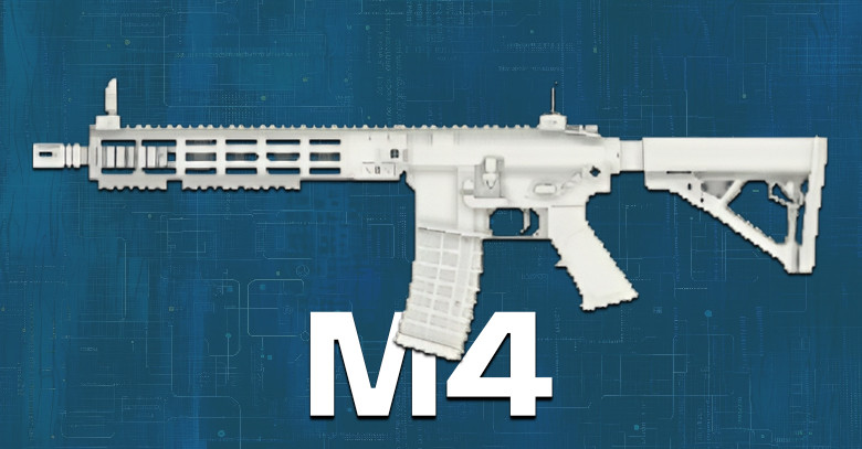 Base version of M4 in WZ Mobile