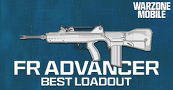 FR Advancer assault rifle in Warzone Mobile
