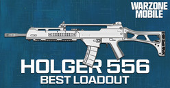 Holger 556 assault rifle in Warzone Mobile