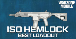 ISO Hemlock assault rifle in Warzone Mobile