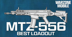 MTZ-556 assault rifle in Warzone Mobile