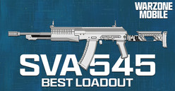 SVA 545 assault rifle in Warzone Mobile