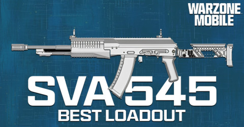 The Best SVA 545 Loadout for Warzone Mobile Global Launch The Best SVA 545 Loadout for Warzone Mobile Global Launch