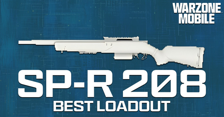 The Best SP-R 208 Loadout for Warzone Mobile