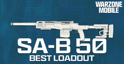 The Best SA-B 50 loadout for Warzone Mobile The Best SA-B 50 loadout for Warzone Mobile