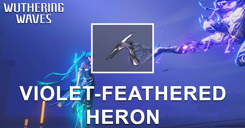 Violet Feathered Heron Echo