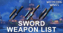 Sword List