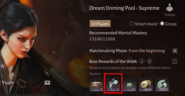 Where Winds Meet Hero's Realm Bosses