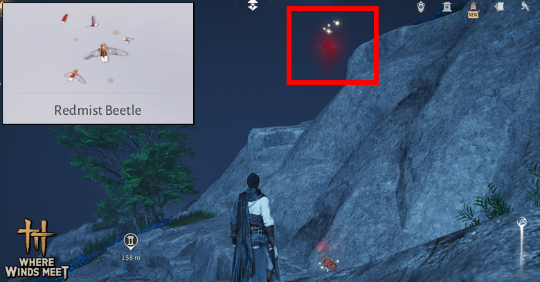 Redmist Beetle | Where Winds Meet How to get Iron Redmist Beetle in Where Winds Meet
