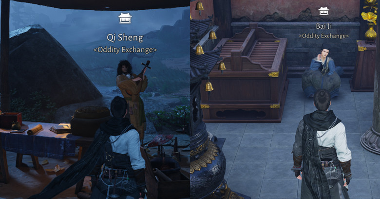 Oddities Exchange Location | Where Winds Meet Location of Oddities Exchange store in Where Winds Meet