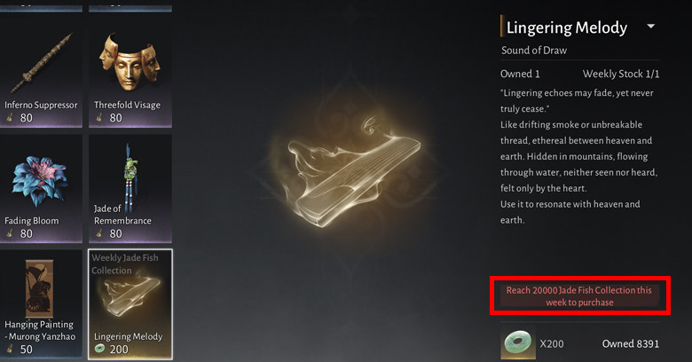 Convert Echo Jade for Lingering Melody | Where Winds Meet How to convert Echo Jade for Lingering Melody in Where Winds Meet