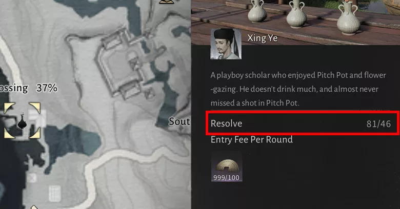 To win more, play with low resolve point npc first.