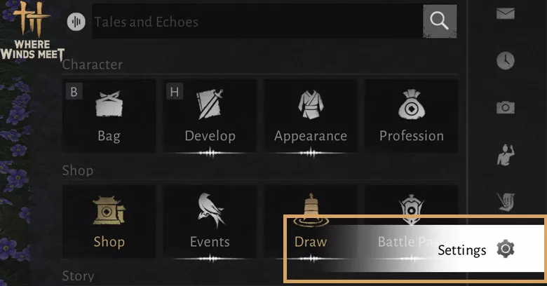 How to redeem code step 1 | Where Winds Meet - zilliongamer