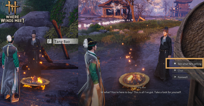 Interact with Tang Bao Interact with Tang Bao to open Weiyang Merchant