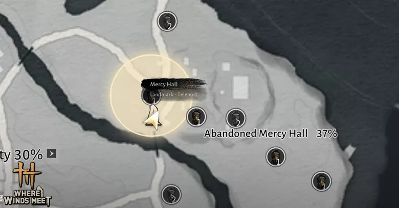 My route #1 of farming Ointment in Where Winds Meet