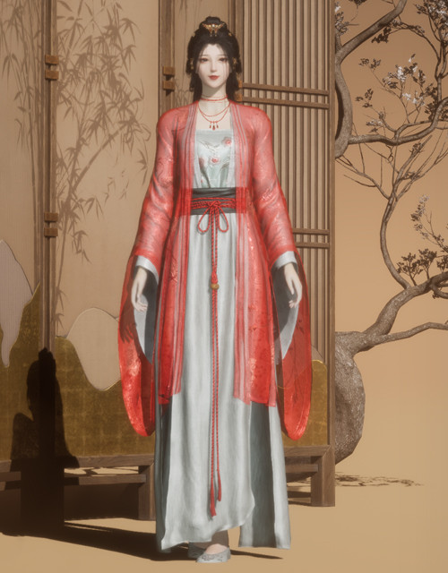 Alms Pilgrim (W) | Where Winds Meet Where Winds Meet Alms Pilgrim female outfit.