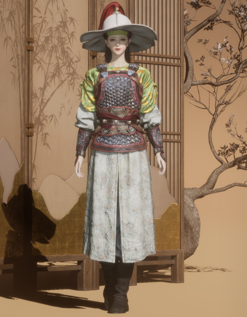 Azure Resolve (W) | Where Winds Meet Where Winds Meet Azure Resolve female outfit.