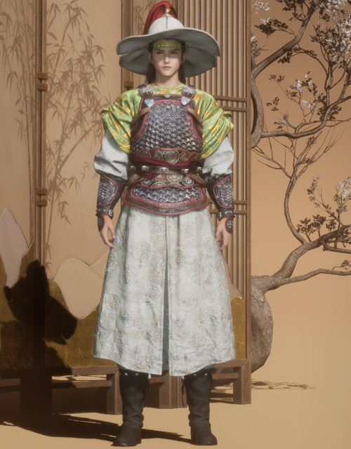 Azure Resolve (M) | Where Winds Meet Where Winds Meet Azure Resolve male outfit.