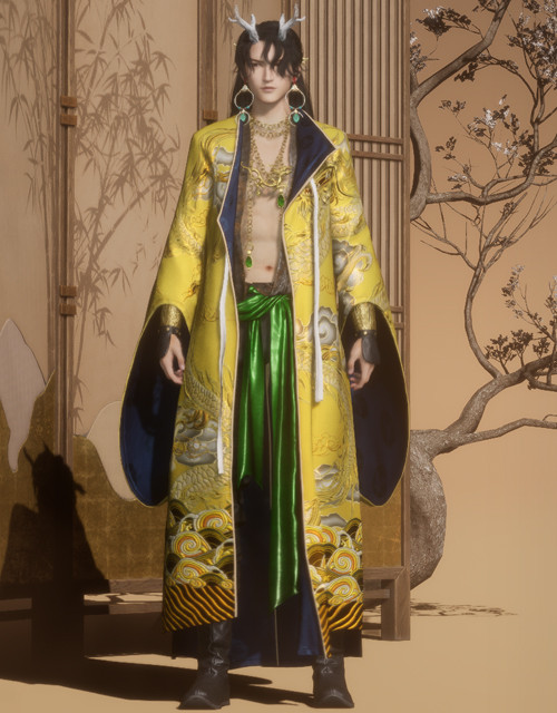 Celestial Knot (M) | Where Winds Meet Where Winds Meet Celestial Knot male outfit.