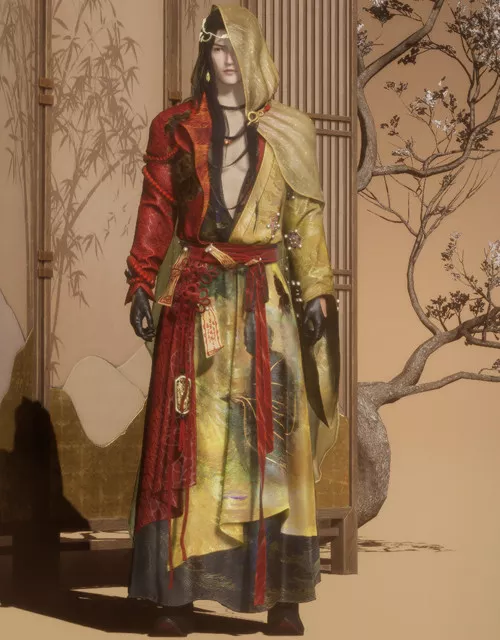 Desert Wail (M) | Where Winds Meet Where Winds Meet Desert Wail male outfit.