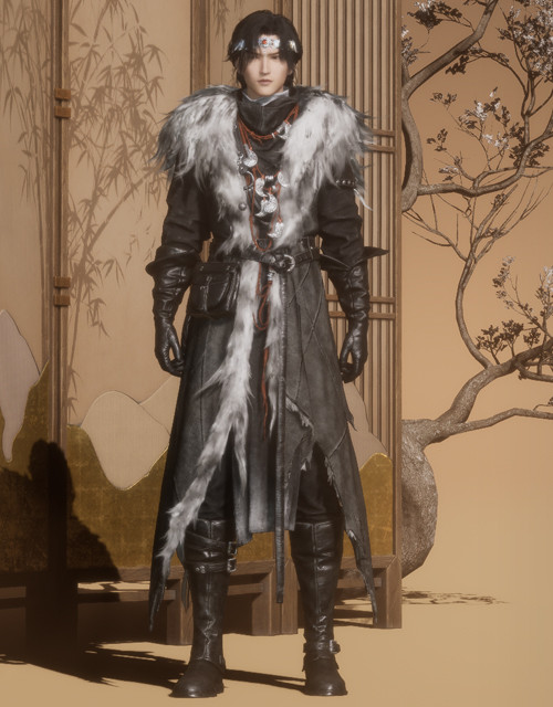 Gray Wolf (M) | Where Winds Meet Where Winds Meet Gray Wolf male outfit.