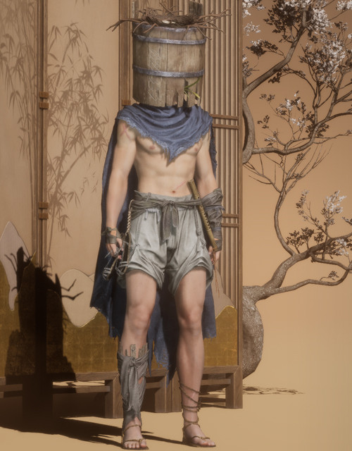 Humble Hero (M) | Where Winds Meet Where Winds Meet Humble Hero male outfit.