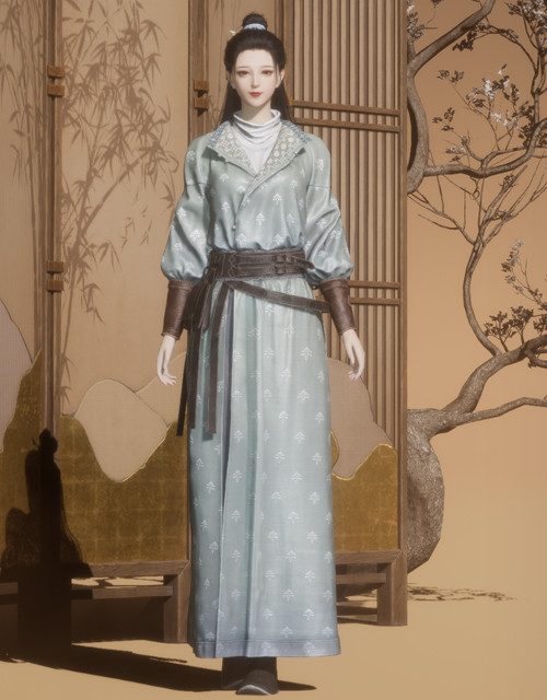 Jianghu Wanderer (W) | Where Winds Meet Where Winds Meet Jianghu Wanderer female outfit.