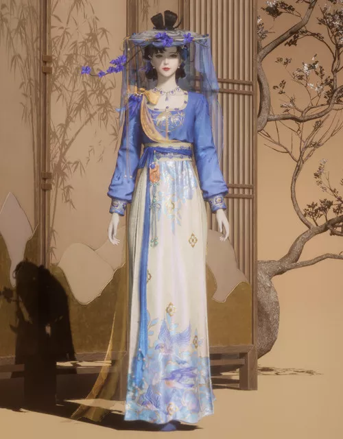 Where Winds Meet Magpie's Farewell Female outfit.