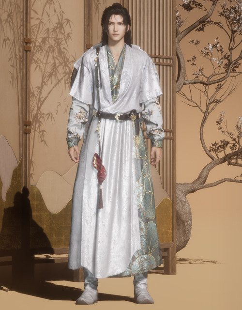 Mountain Pine (M) | Where Winds Meet Where Winds Meet Mountain Pine male outfit.