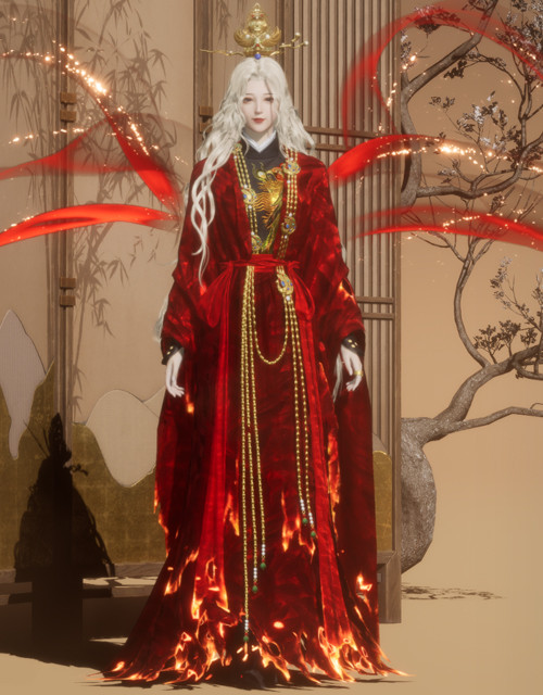 Musical Grace (W) | Where Winds Meet Where Winds Meet Musical Grace female outfit.