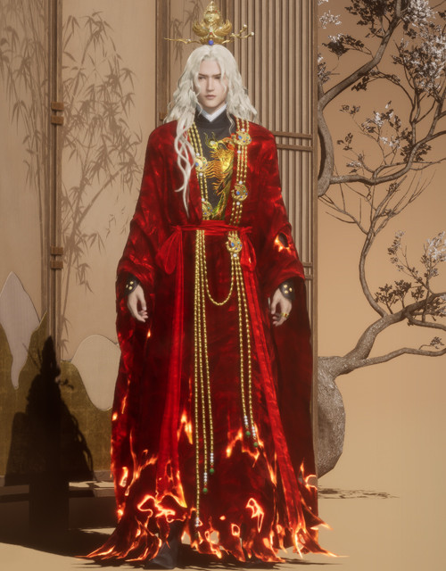 Musical Grace (M) | Where Winds Meet Where Winds Meet Musical Grace male outfit.