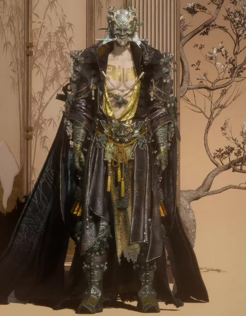 Where Winds Meet Nine-Tail's Legacy male outfit.