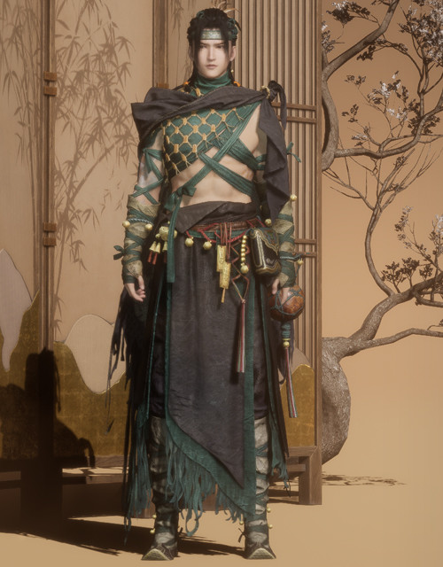 Ninefold Freedom (M) | Where Winds Meet Where Winds Meet Ninefold Freedom male outfit.