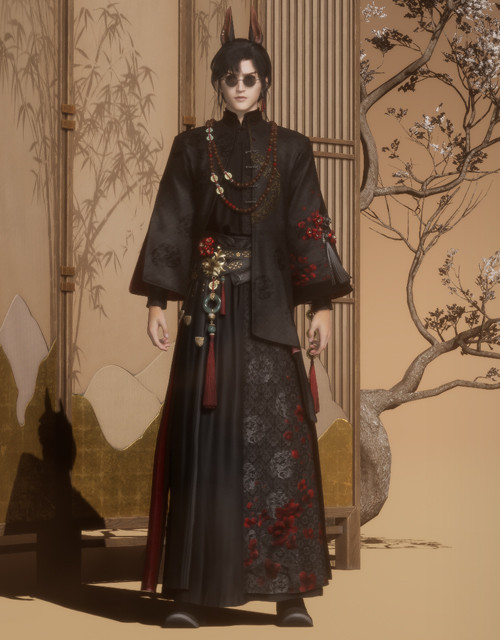 Ninth Pawnshop (M) | Where Winds Meet Where Winds Meet Ninth Pawnshop male outfit.