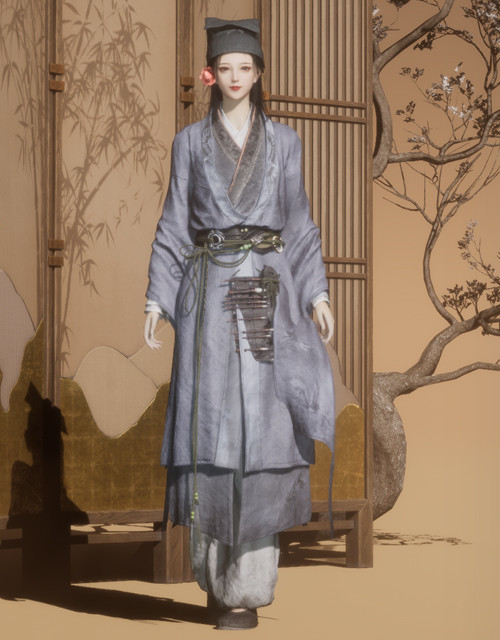 Penstroke Posy (W) | Where Winds Meet Where Winds Meet Penstroke Posy female outfit.